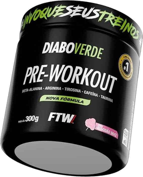 FTW-Pre-Treino-Diabo-Verde-em-Po-com-Cafeina-Aminoacidos-Beta‑Alanina-e-Arginina-para-Treinos-e-Atividades-Fisicas-Pote-300-g-Algodao-Doce.jpg FTW Pré-Treino Diabo Verde em Pó com Cafeína, Aminoácidos Beta‑Alanina e Arginina para Treinos e Atividades Físicas - Pote 300 g (Algodão Doce) - Imagem 1